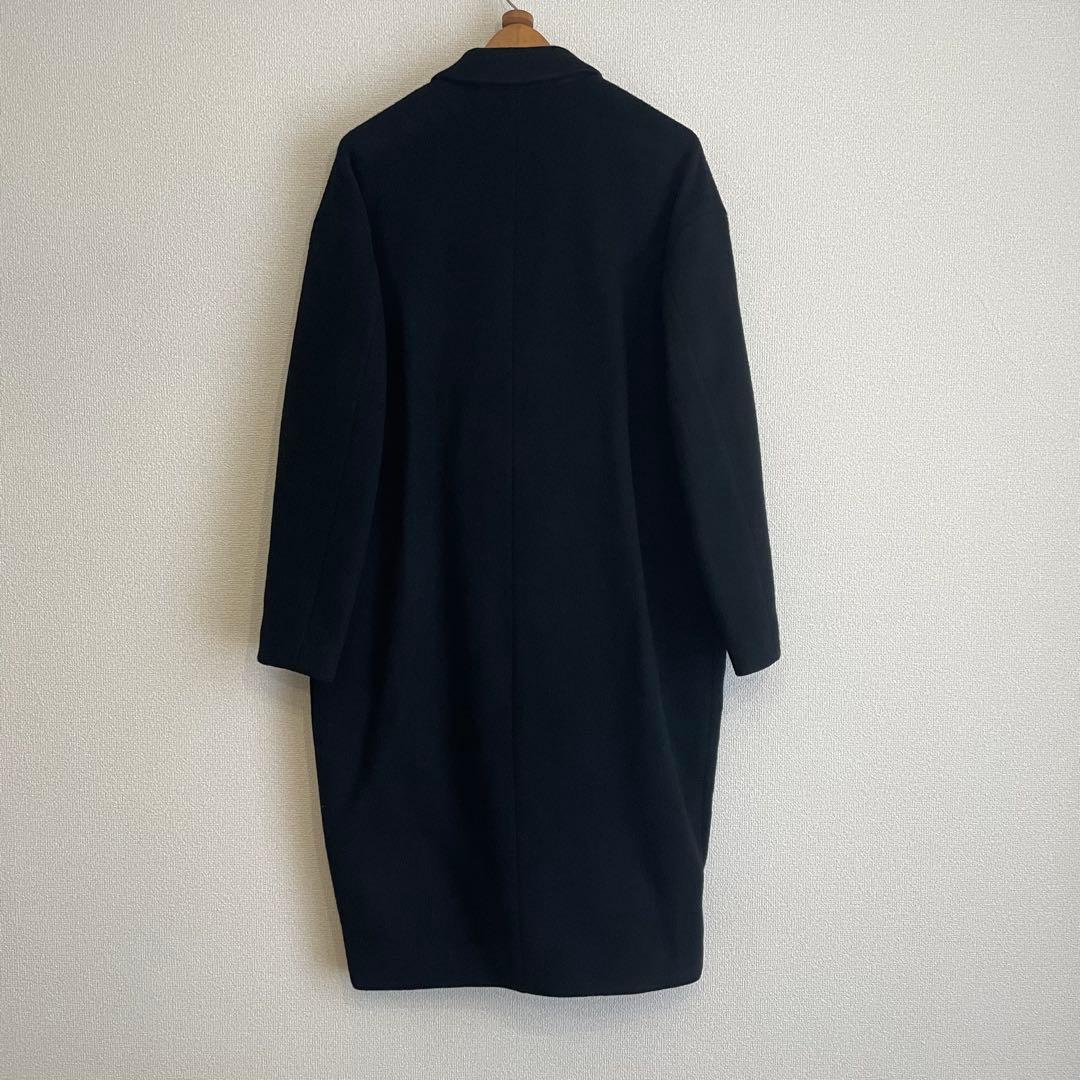 CLANE HOMME クラネ オーバーチェスターコート ブラック