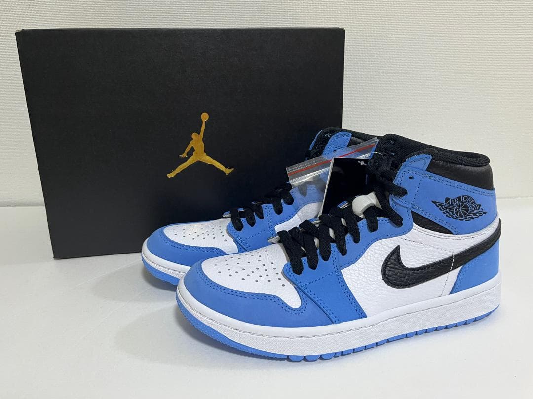 【新品】28cm NIKE エアジョーダン1ハイ ゴルフ ユニバーシティブルー