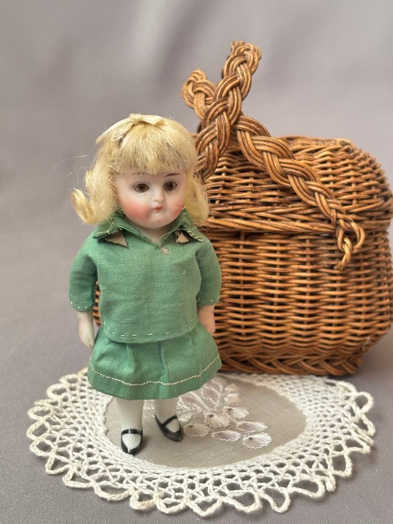 アンティーク オールビスクドール ミニョネット ドールハウスドール ケストナー