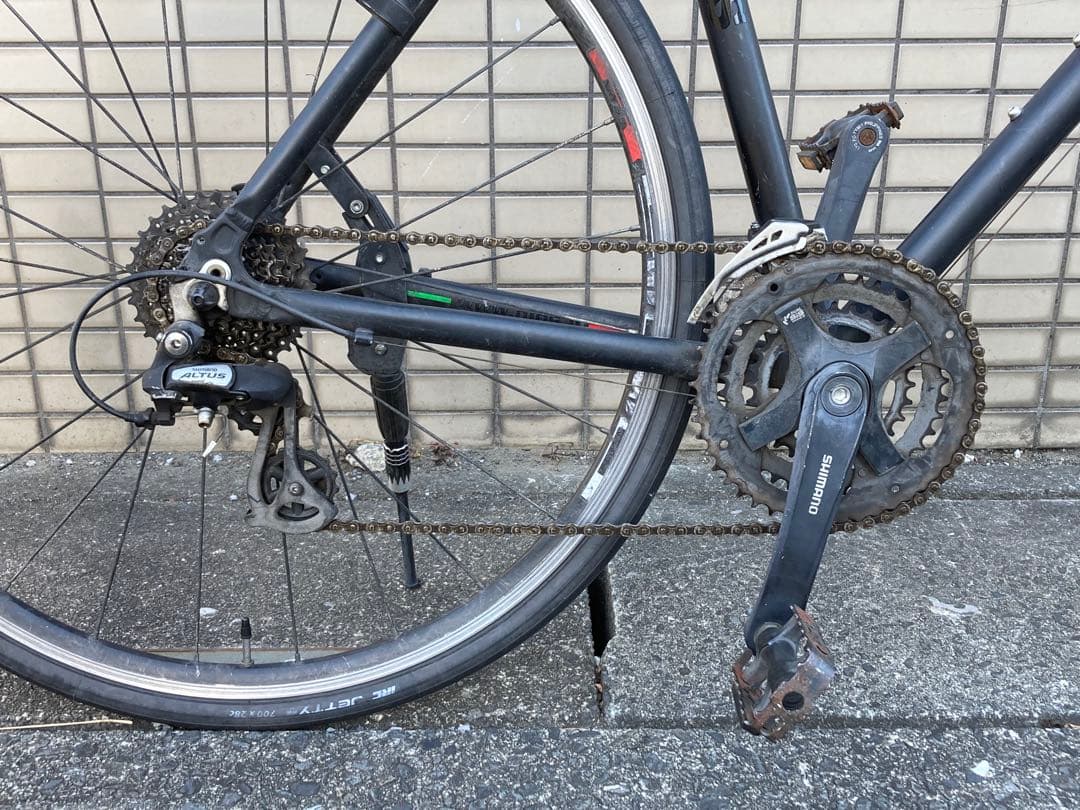 限定カラー GIOS MISTRAL ジオス ミストラル マットブラック アルミ