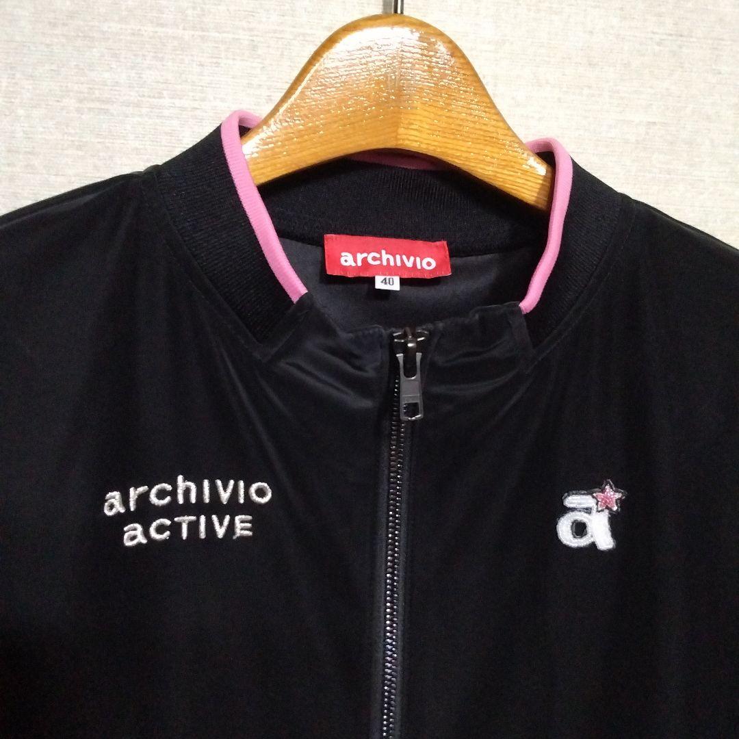 archivio アクティブジャケット 黒 40