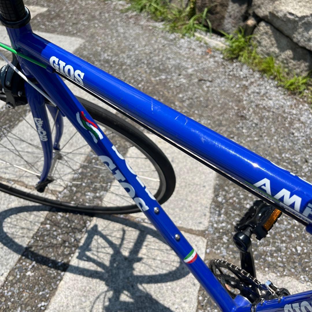 直接可 GIOS ジオス AMPIO アンピーオ ブルー サイズ51 スタンド付