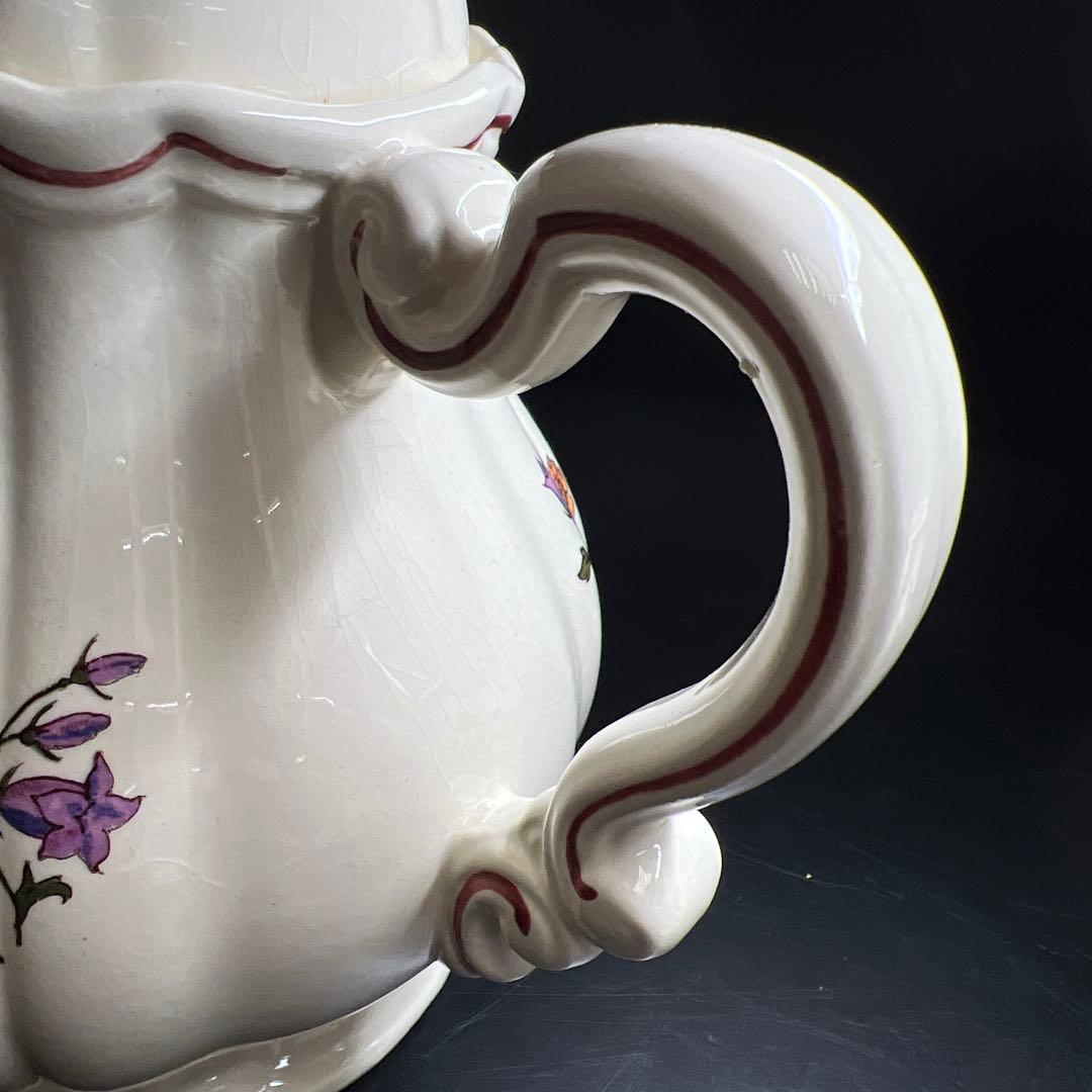 超レア フランスアンティークサングミンヌ ティーセット 東Y7-1016③