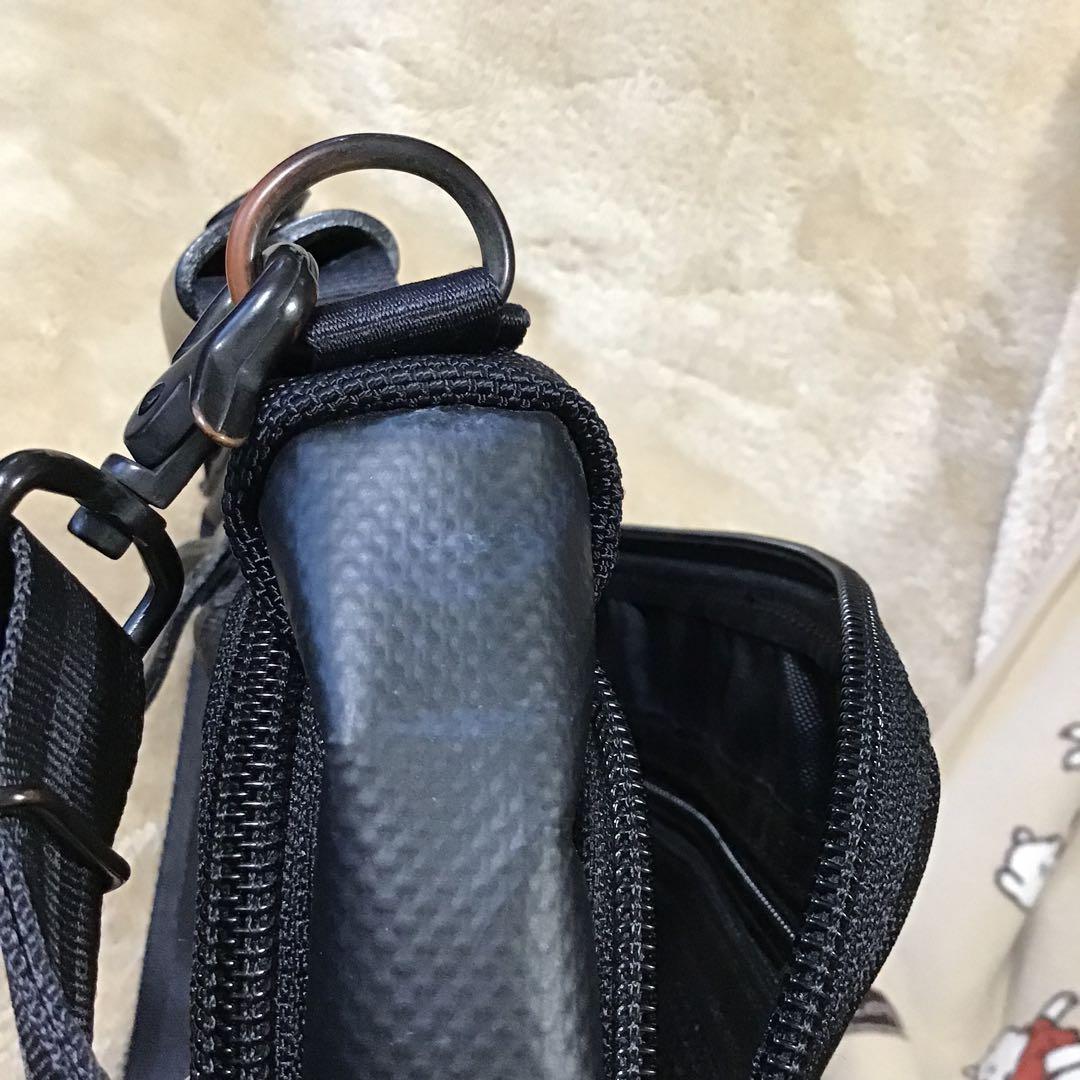 PORTER ブラック ショルダーバッグ JAL