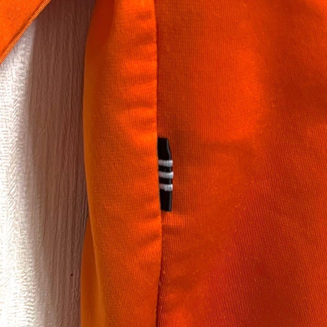 【松村北斗着用‼️】90s adidas ジャージ M相当 オレンジ 紺 古着