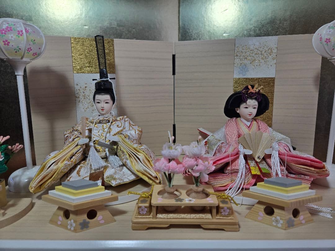 【一点限り】雛人形 収納飾り 　HS25