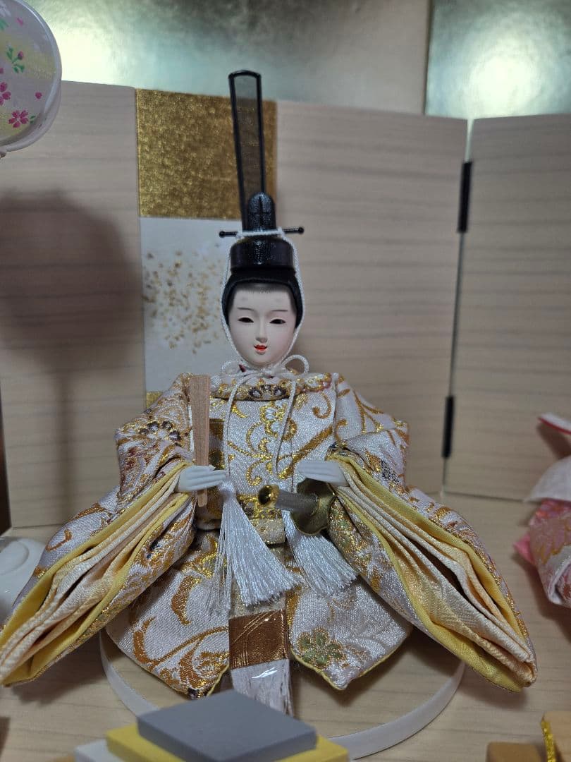 【一点限り】雛人形 収納飾り 　HS25