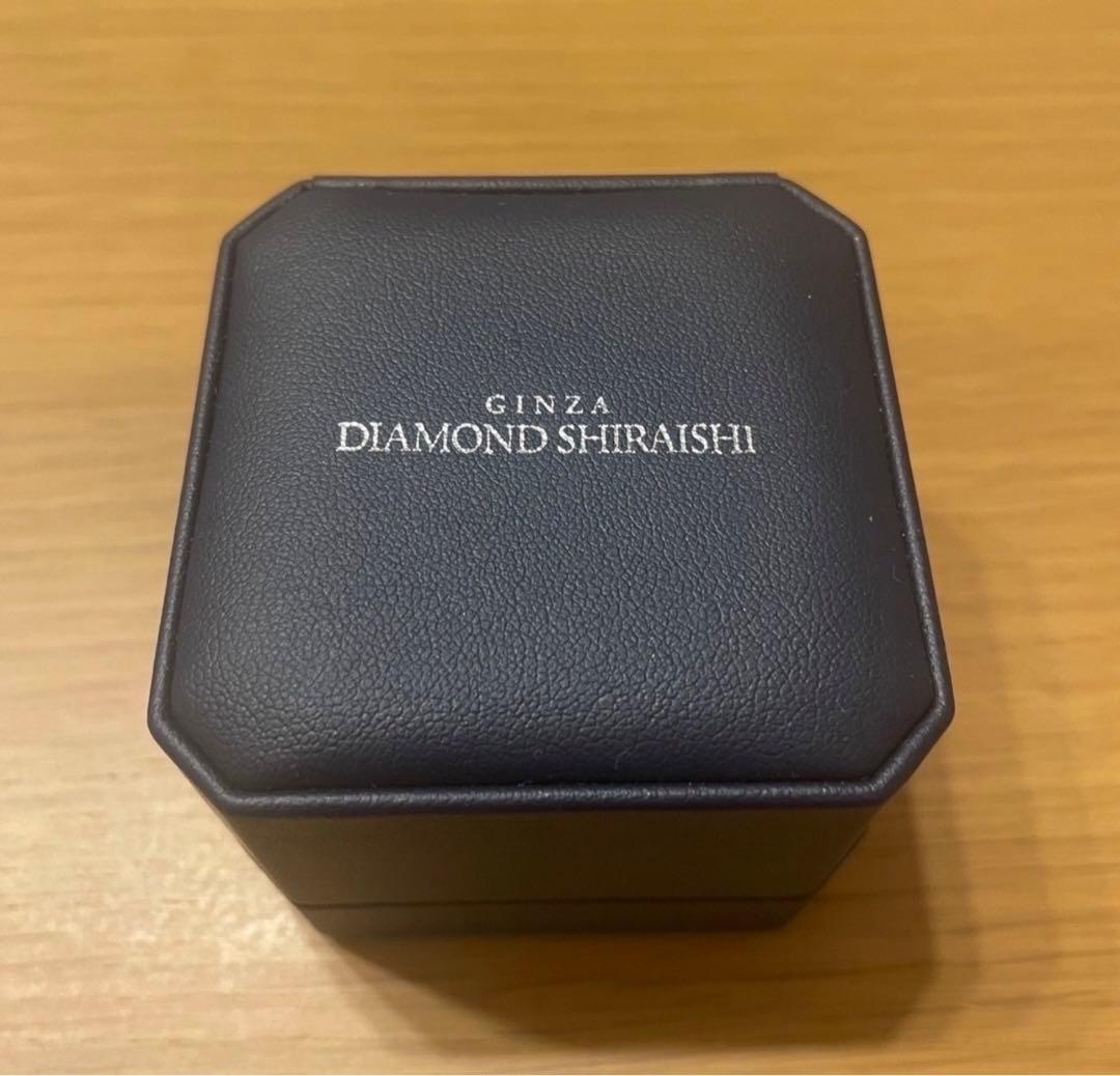 hana　　美品ダイヤリング　銀座ダイヤモンドシライシ　YG鑑定書有り