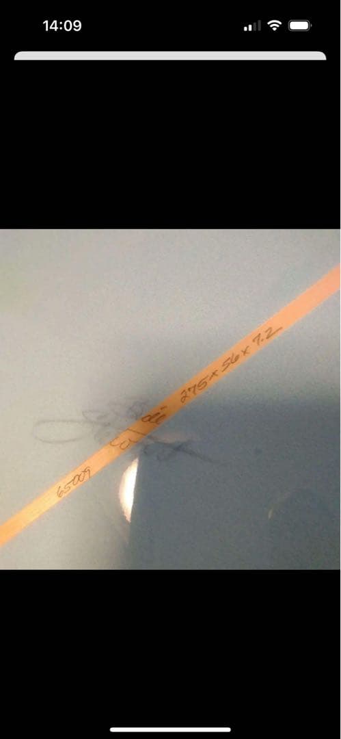 Stewart ロングボード グラデーションブルー