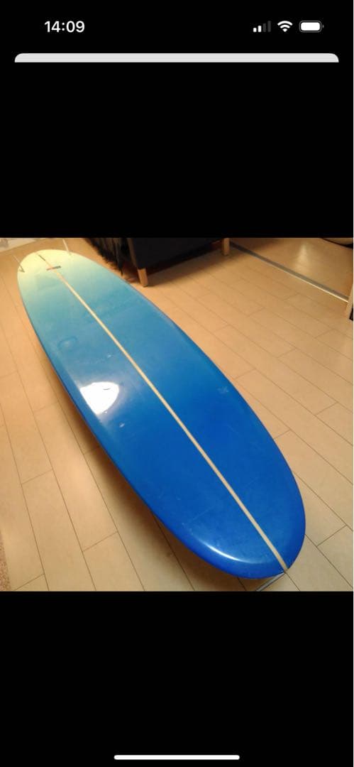 Stewart ロングボード グラデーションブルー