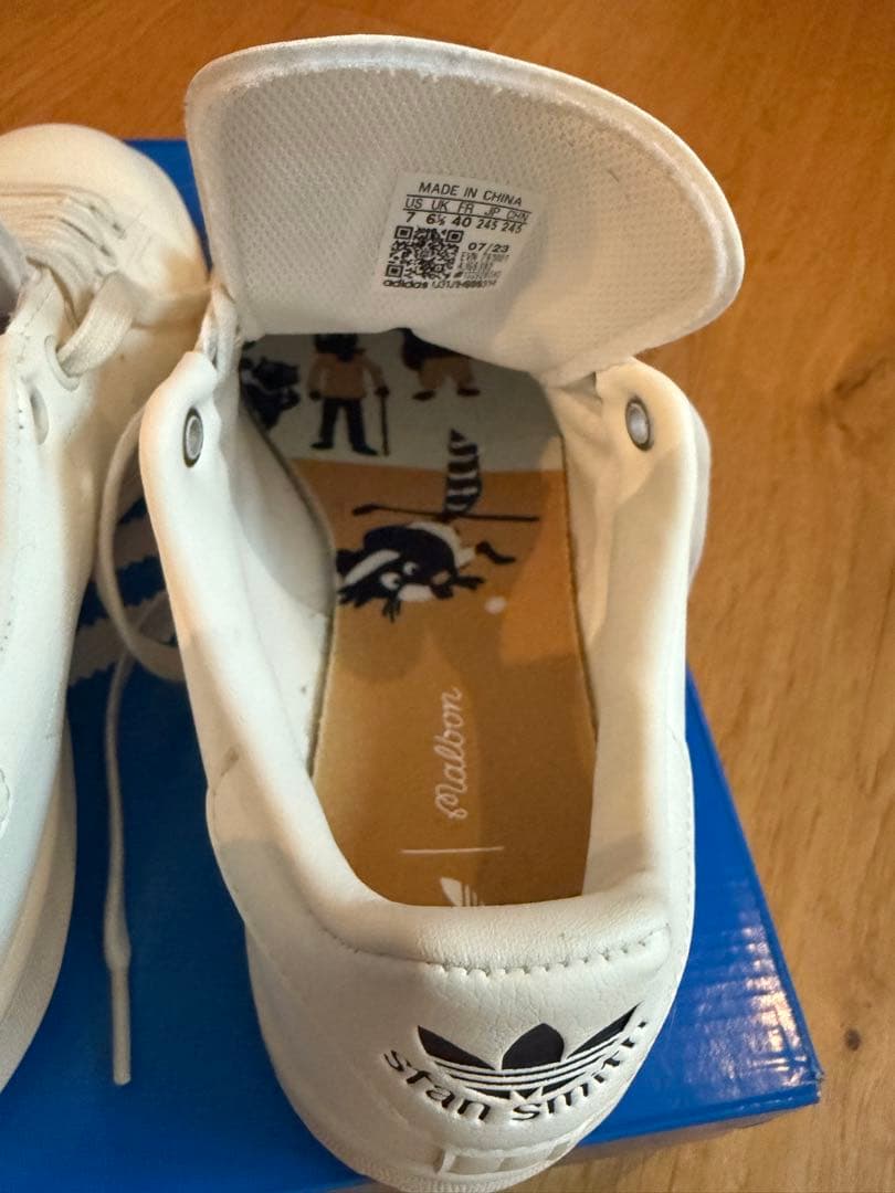 Malbon adidas Stan Smith ゴルフ US7 24.5cm