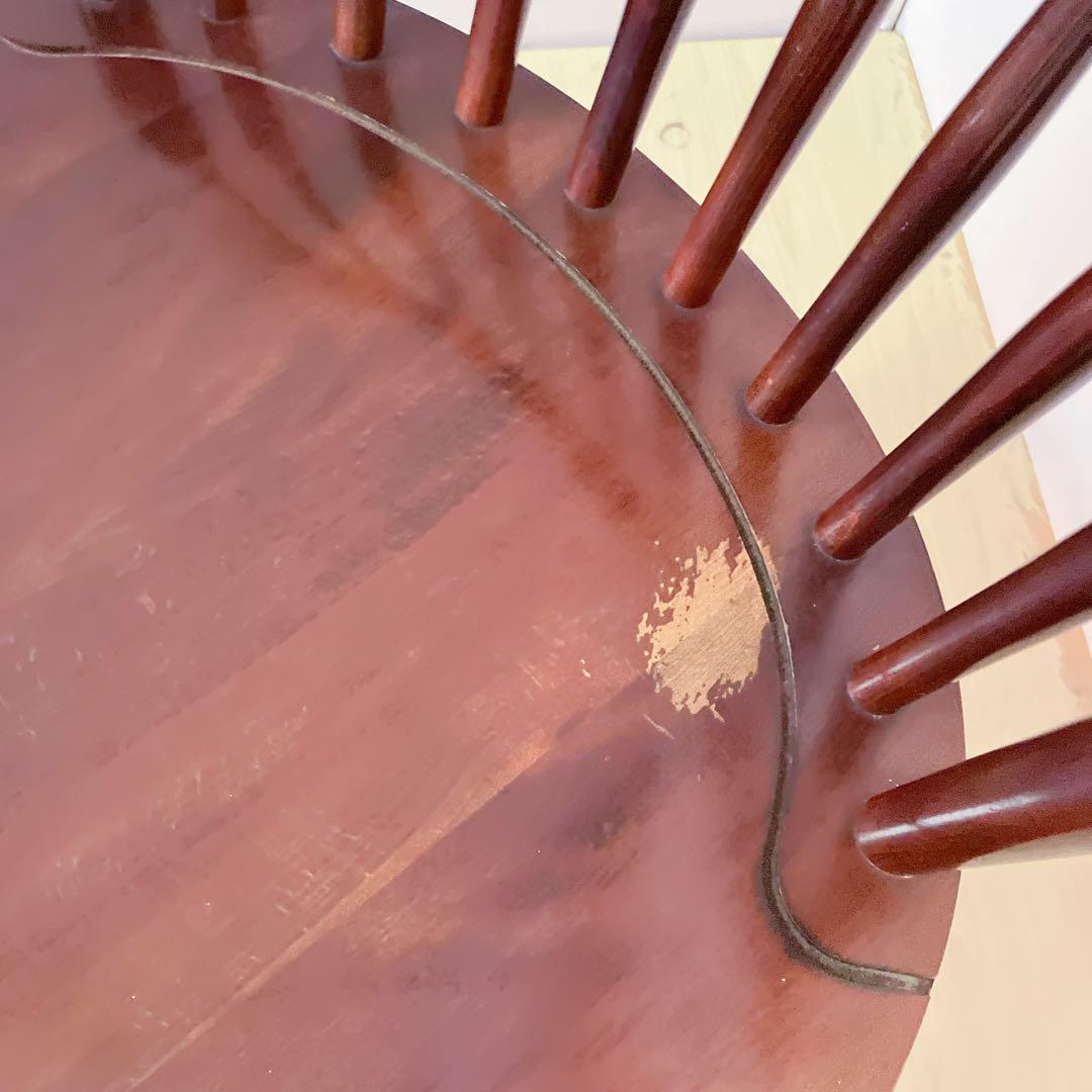 KASHIWA 柏木工　ウィンザーチェア　1脚　ダイニングチェア　木製チェア　①