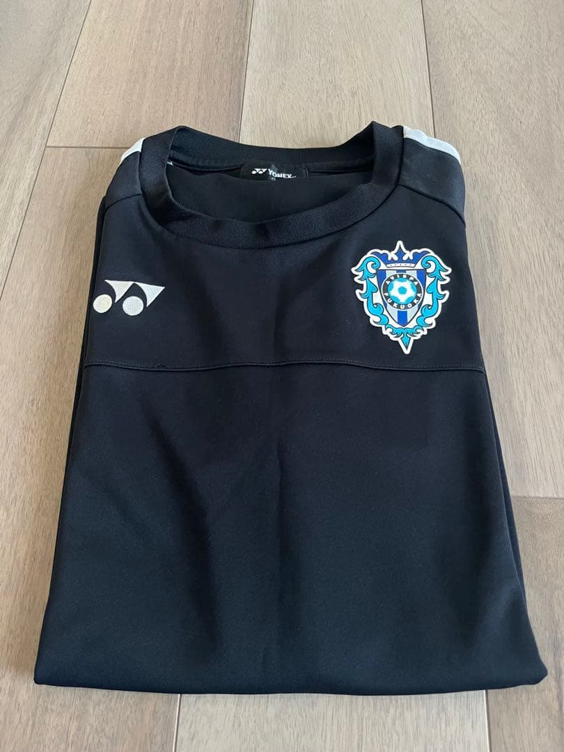 アビスパ福岡 練習着 YONEX 黒 長袖シャツ エンブレム付き 専用