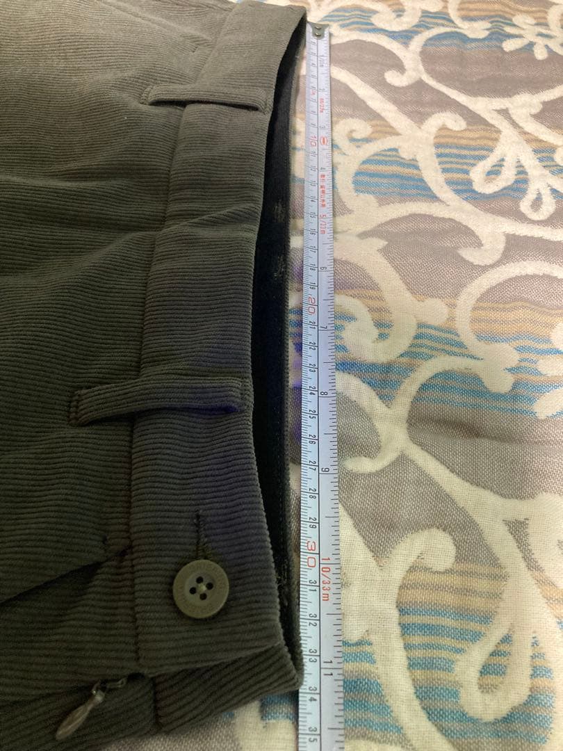 【BRIEFING GOLF】コーディロイスカート　カーキグレー