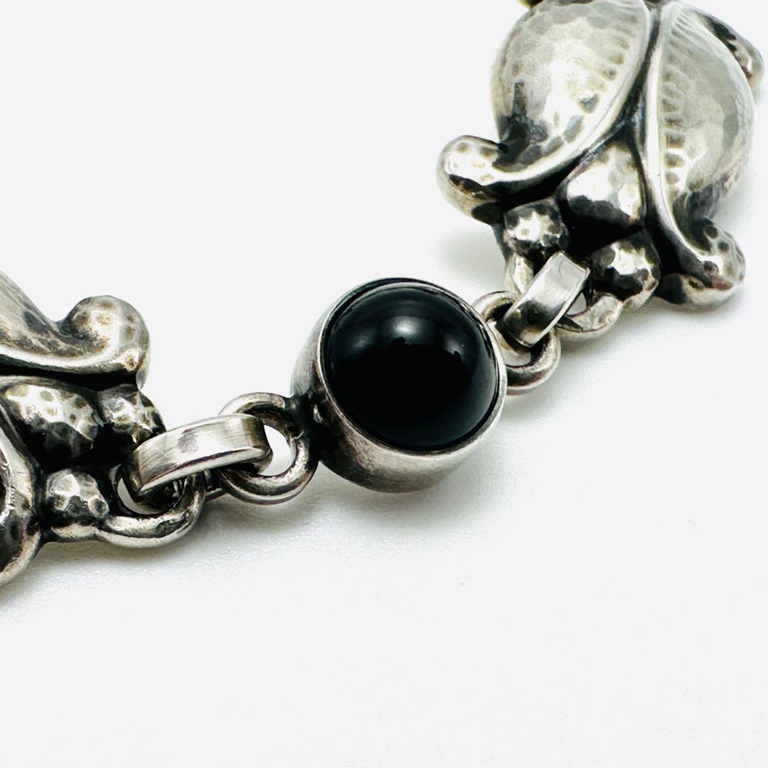   11 ムーンライトブロッサム　オニキス　ブレスレット