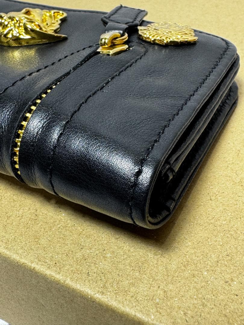 良品　VERSACE ポーチ 財布　ｗ7225-1212-①