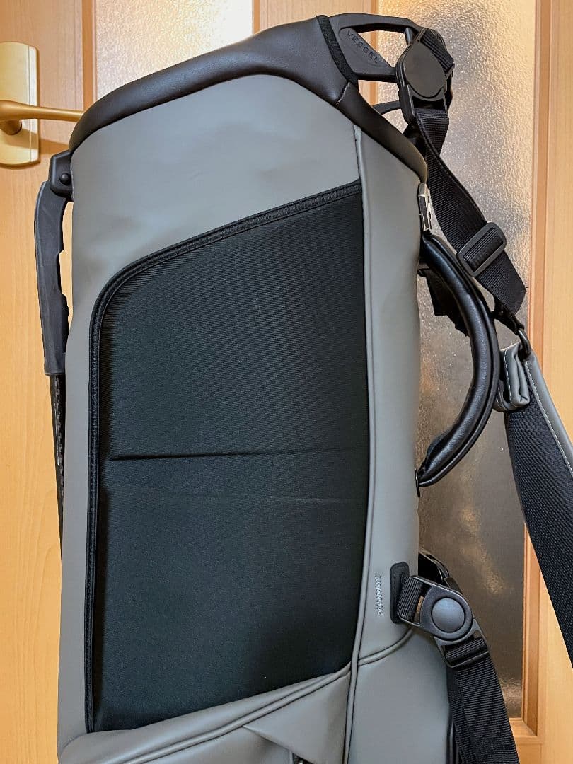 【レザー調美品】VESSEL★ベゼル★プレイヤー4.0★スタンドキャディバッグ