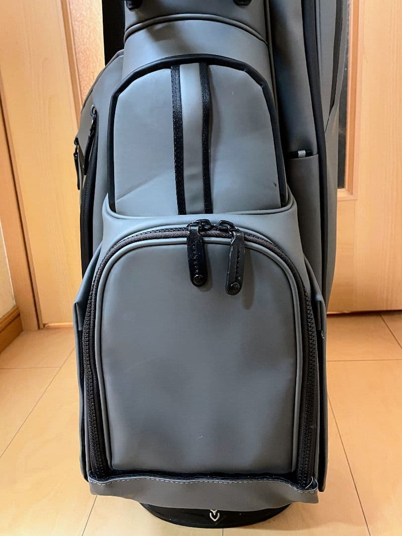 【レザー調美品】VESSEL★ベゼル★プレイヤー4.0★スタンドキャディバッグ