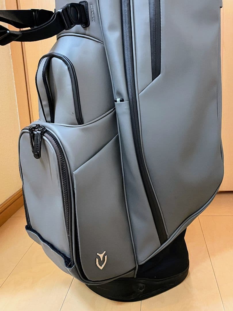 【レザー調美品】VESSEL★ベゼル★プレイヤー4.0★スタンドキャディバッグ