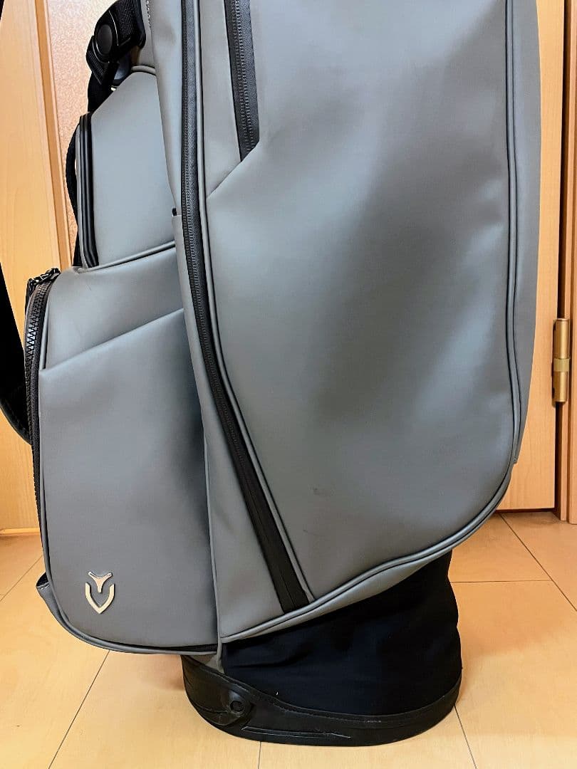 【レザー調美品】VESSEL★ベゼル★プレイヤー4.0★スタンドキャディバッグ