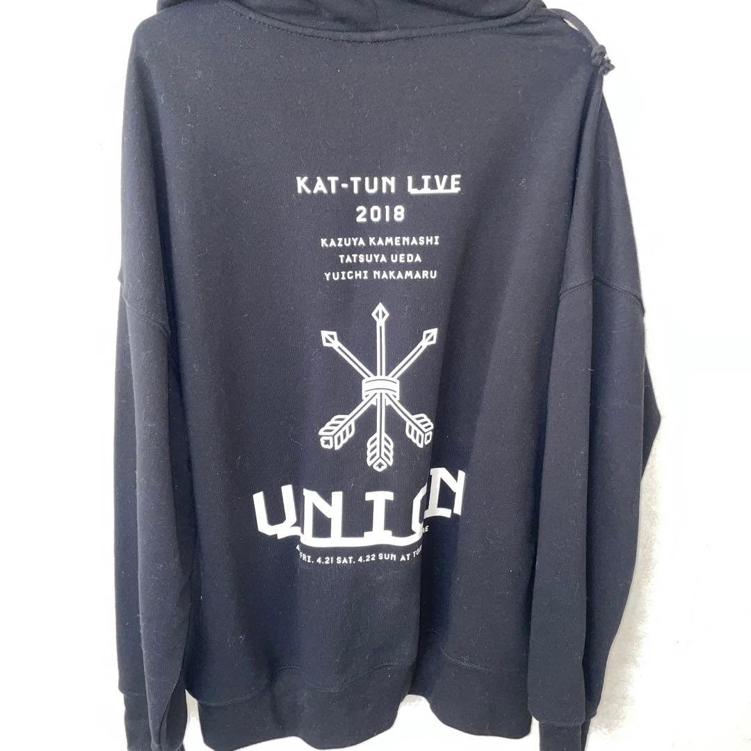 KAT-TUN UNION ライブグッズ パーカー - メルカリ
