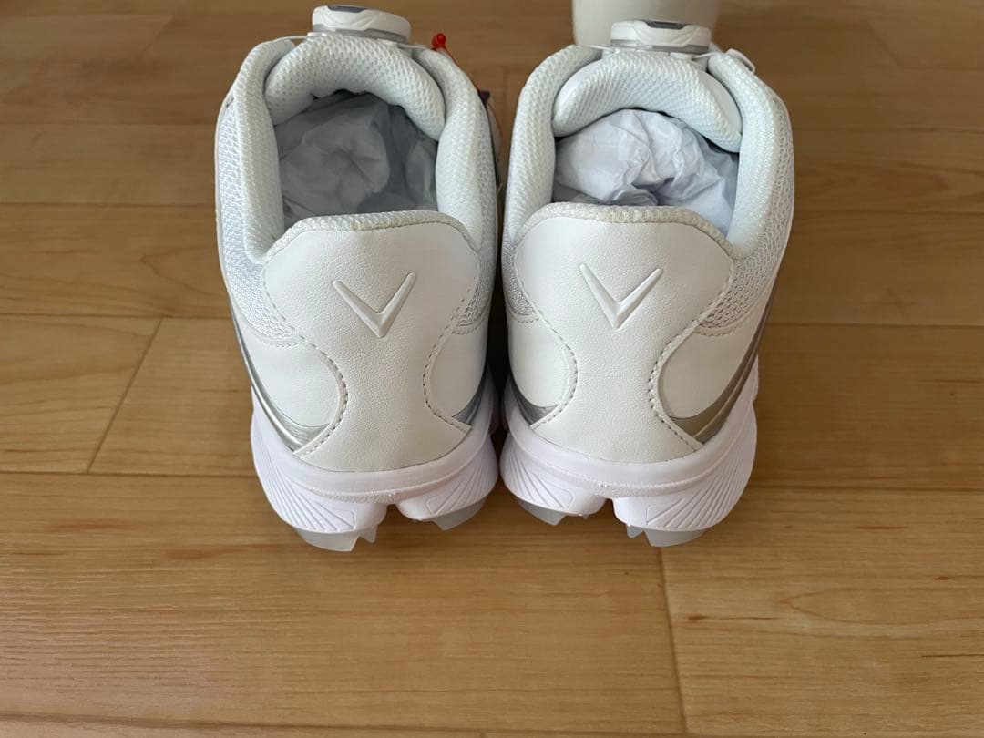 新品未使用　キャロウェイ　レディース　シューズ　BOA 23 ホワイトシルバー