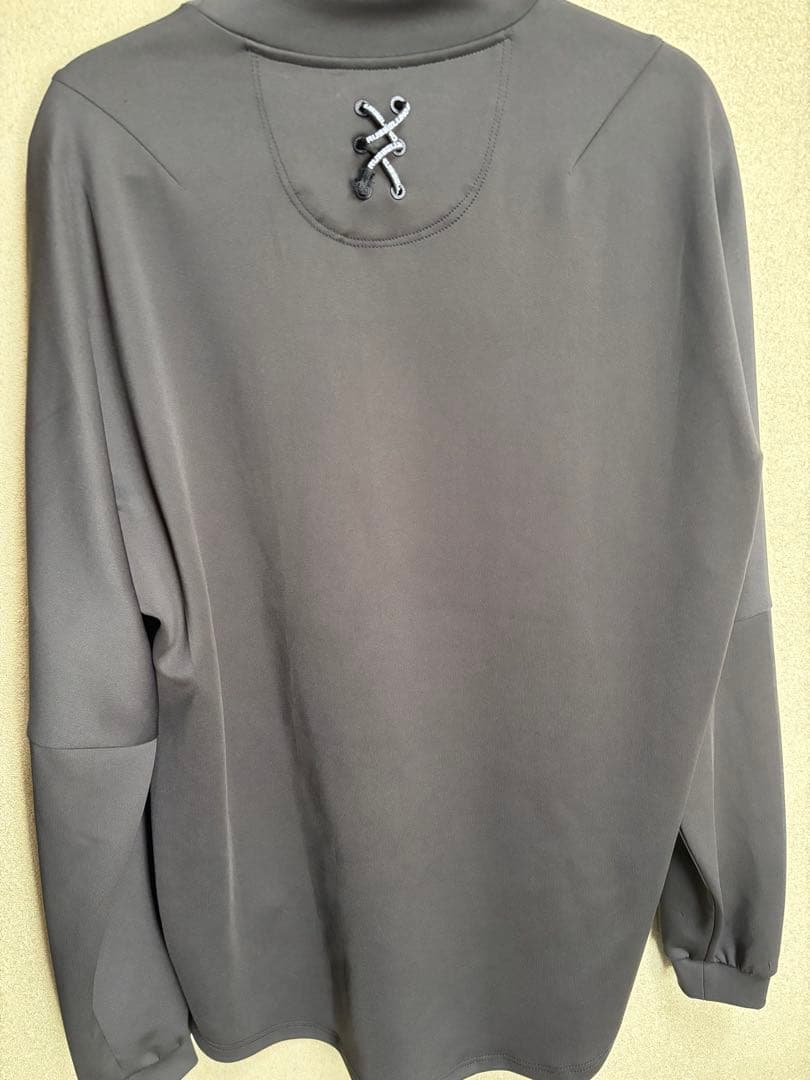 新品】ラッセルノ 長袖モックネック ブラック6（XL相当） 定価27,