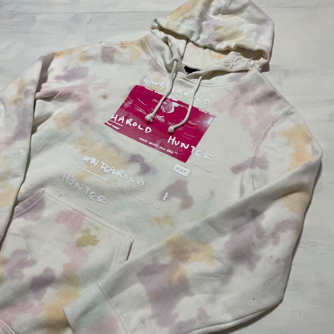 HUF ハフ　HAROLD HUNTER ハロルドハンター　スケートパーカー