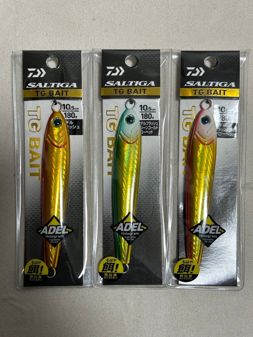 ダイワ TGベイト180gセットダイワ TGジグ 180g 4本セット(TGベイト