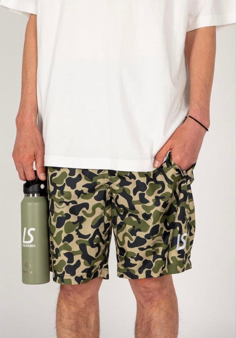ルースイソンブラ カモ OAO CAMO PISTE SHORTS ピステ