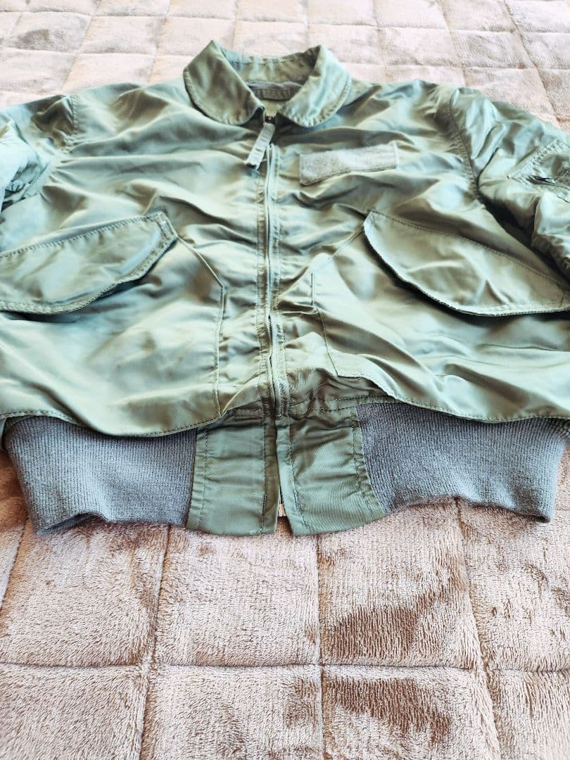 ヴィンテージ アルファ社 CWU-36/P フライトジャケット カーキ M