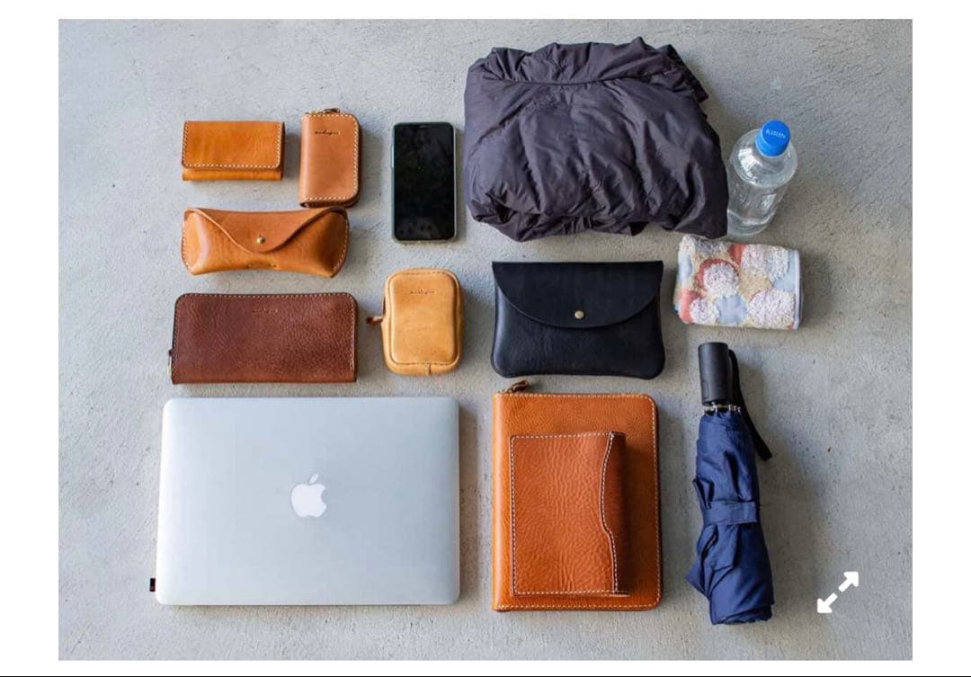 アナロジコ デイパック M 底板付き(未使用)ナチュラル