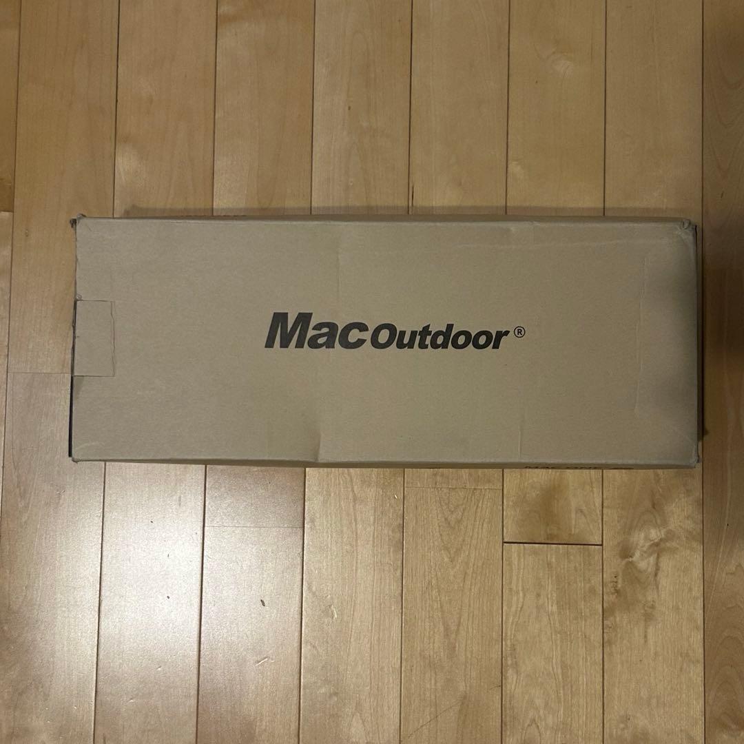 マックアウトドア Mac one ヘキサタープ チャコールグレー M
