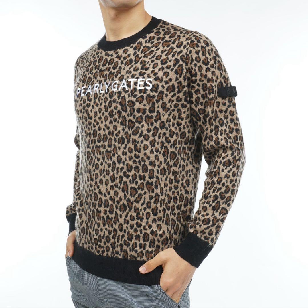 【新品】PEARLY GATES カシミヤ レオパード セーター ニット 5
