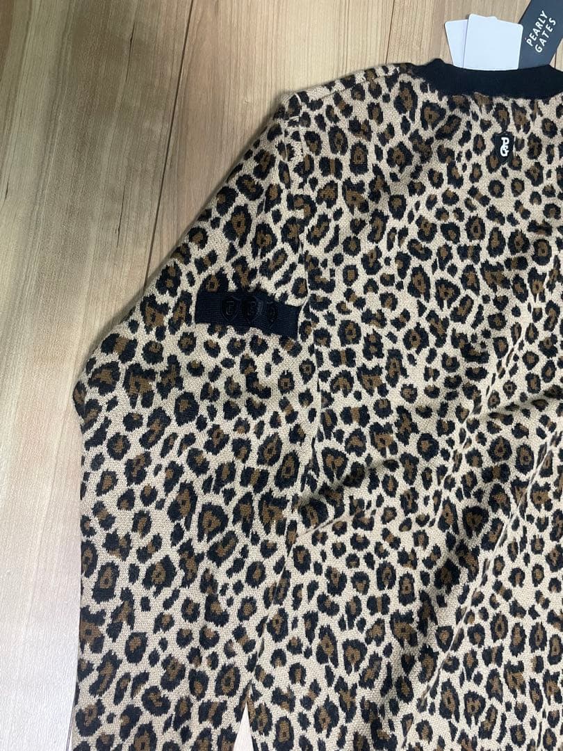 【新品】PEARLY GATES カシミヤ レオパード セーター ニット 5