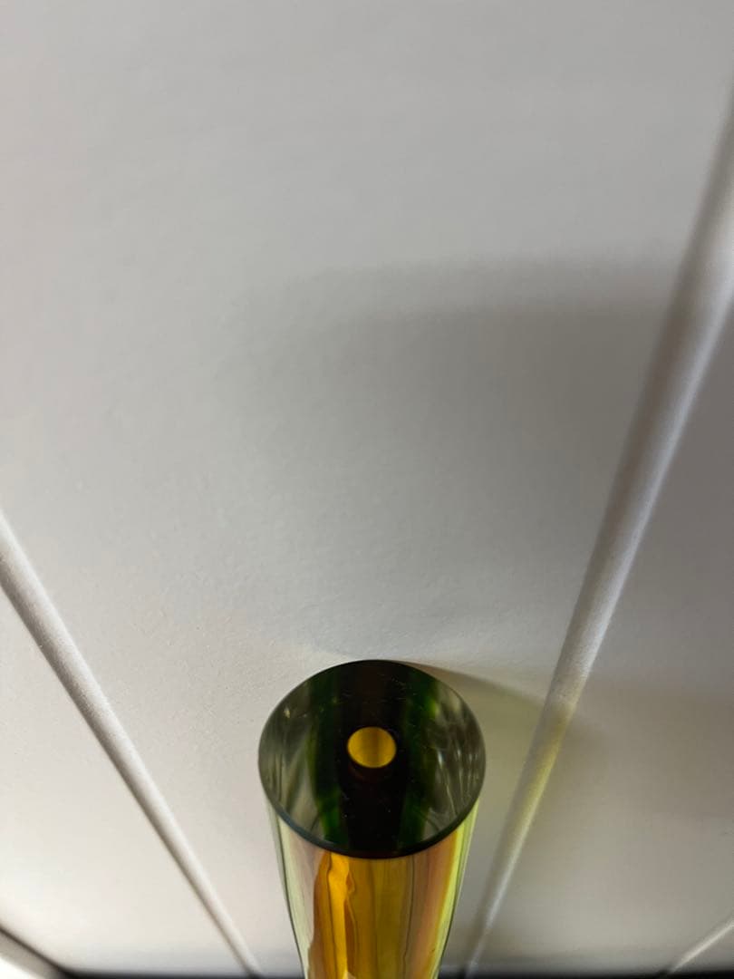 ガラス フラワーベース 花瓶　スペースエイジ　グラデーション