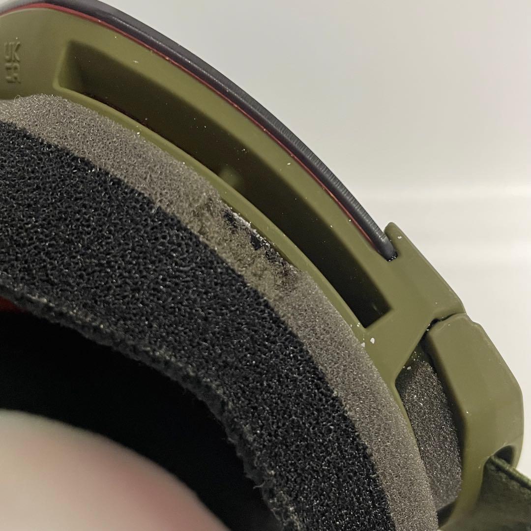 OAKLEY フライトパス L プリズム　スノーゴーグル カーキ