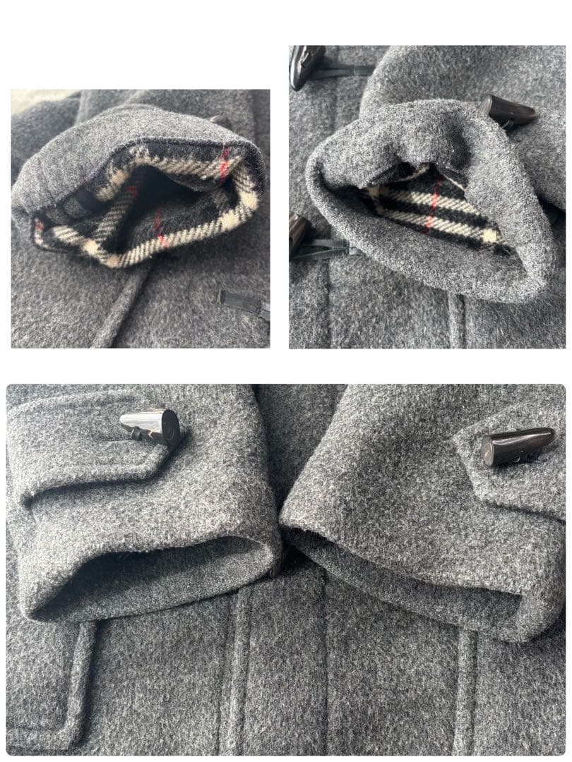 ヴィンテージ バーバリー×MARUZEN 貴重綺麗め グレー ダッフルコート