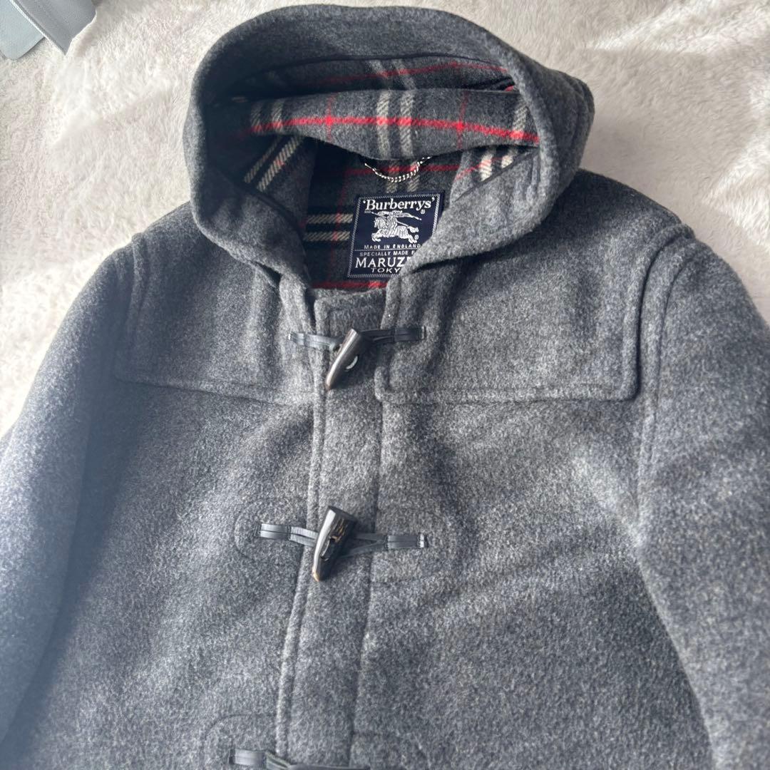 ヴィンテージ バーバリー×MARUZEN 貴重綺麗め グレー ダッフルコート