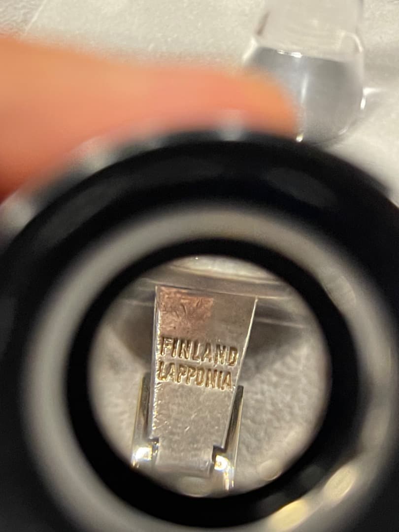 Lapponia Finland シルバー 925 カフリンクス Silver