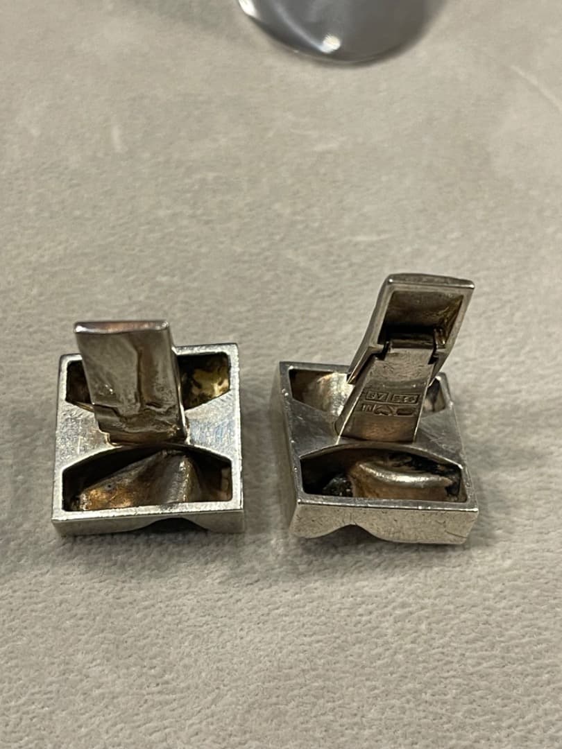 Lapponia Finland シルバー 925 カフリンクス Silver