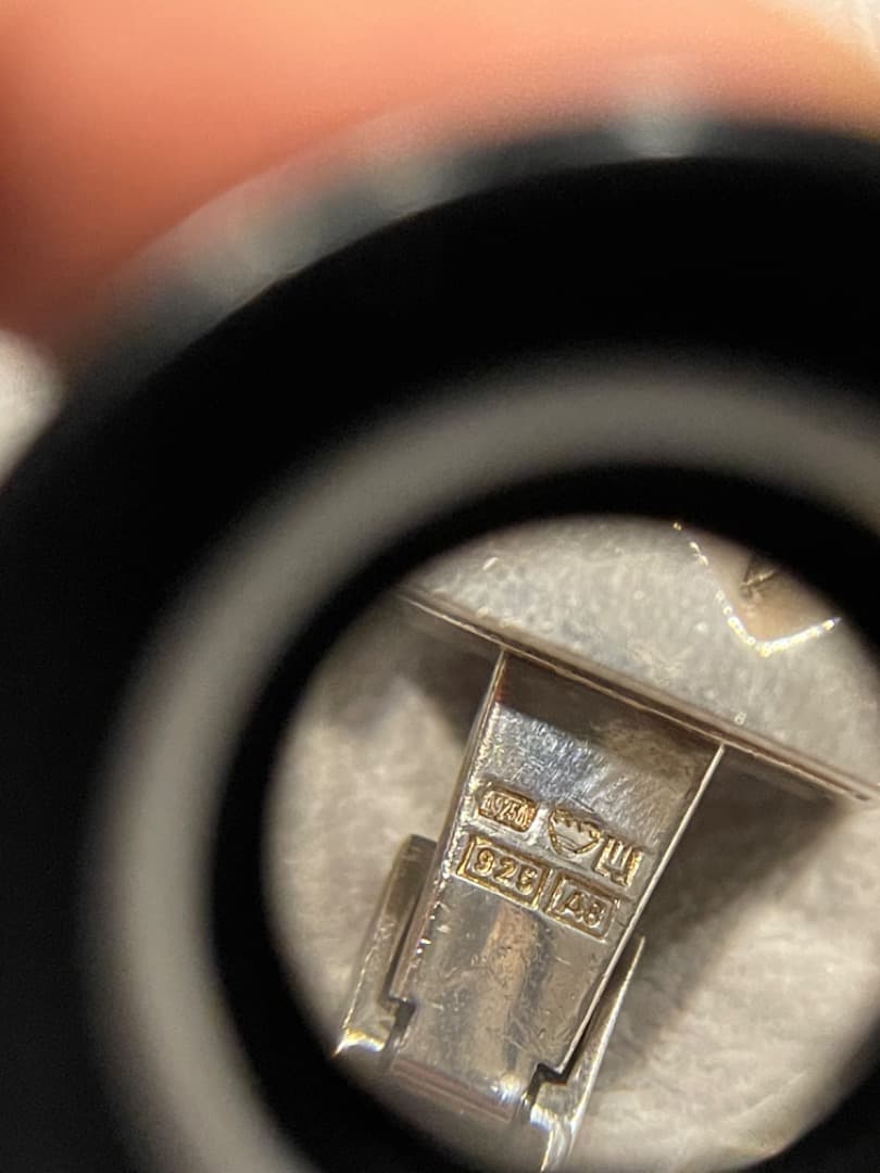 Lapponia Finland シルバー 925 カフリンクス Silver