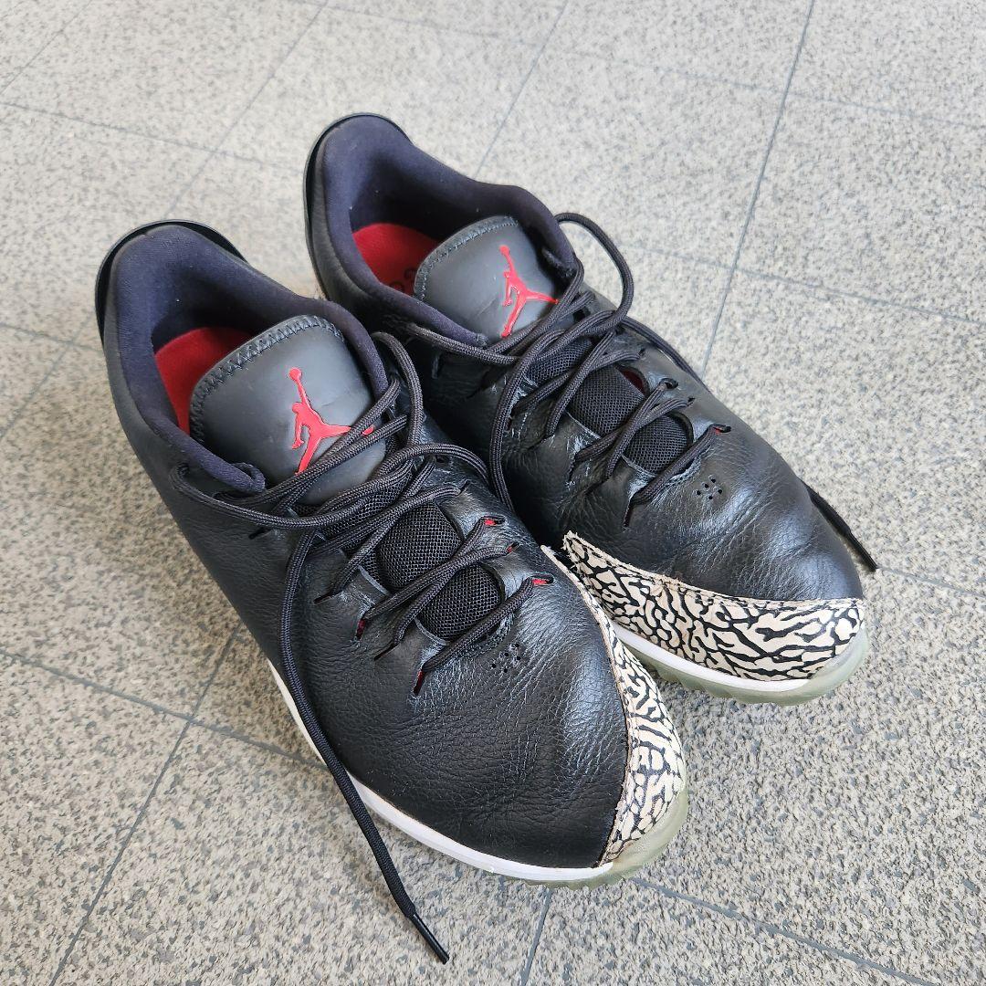 NIKE JORDAN ジョーダン ゴルフシューズ 28㎝ 黒 363