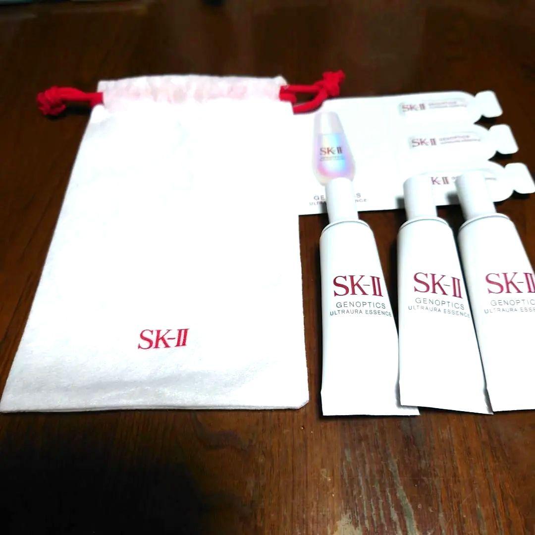 SKⅡ　エスケーツー美白美容液のサンプル　ジェノプティクスウルトオーラエッセンス