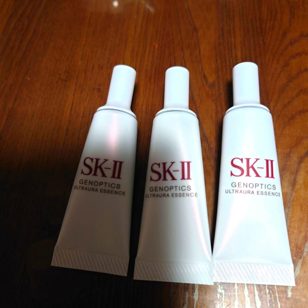 SKⅡ　エスケーツー美白美容液のサンプル　ジェノプティクスウルトオーラエッセンス