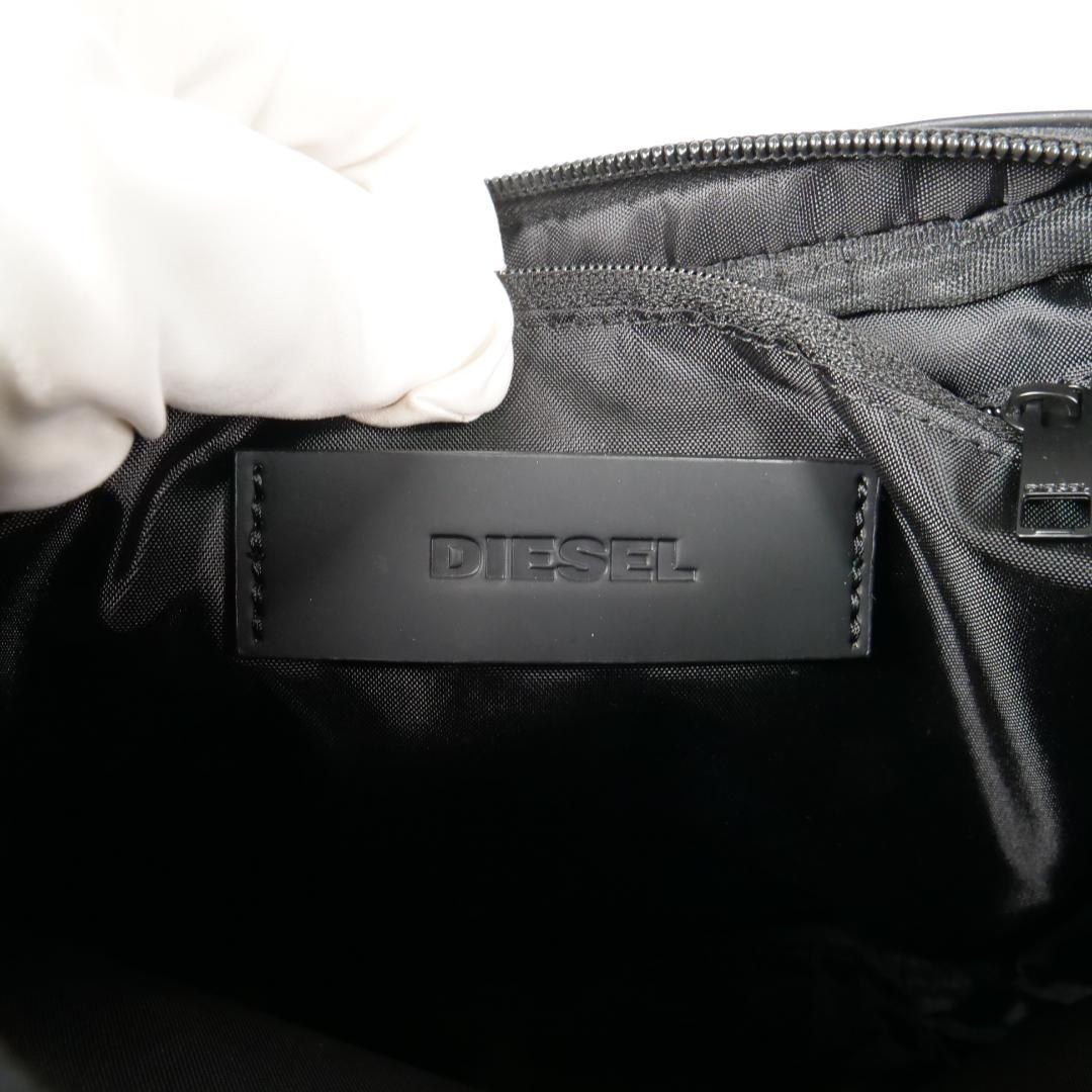 極美品✨ DIESEL ショルダーバッグ クロスボディバッグ ブラック