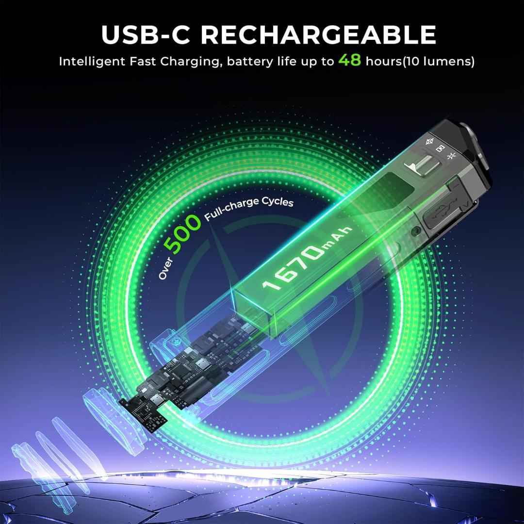 Wurkkos TD11 LED フラッシュライト タクティカル 3000lm - メルカリ