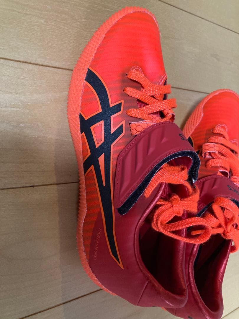 アシックス走り高跳び用スパイク左足踏切