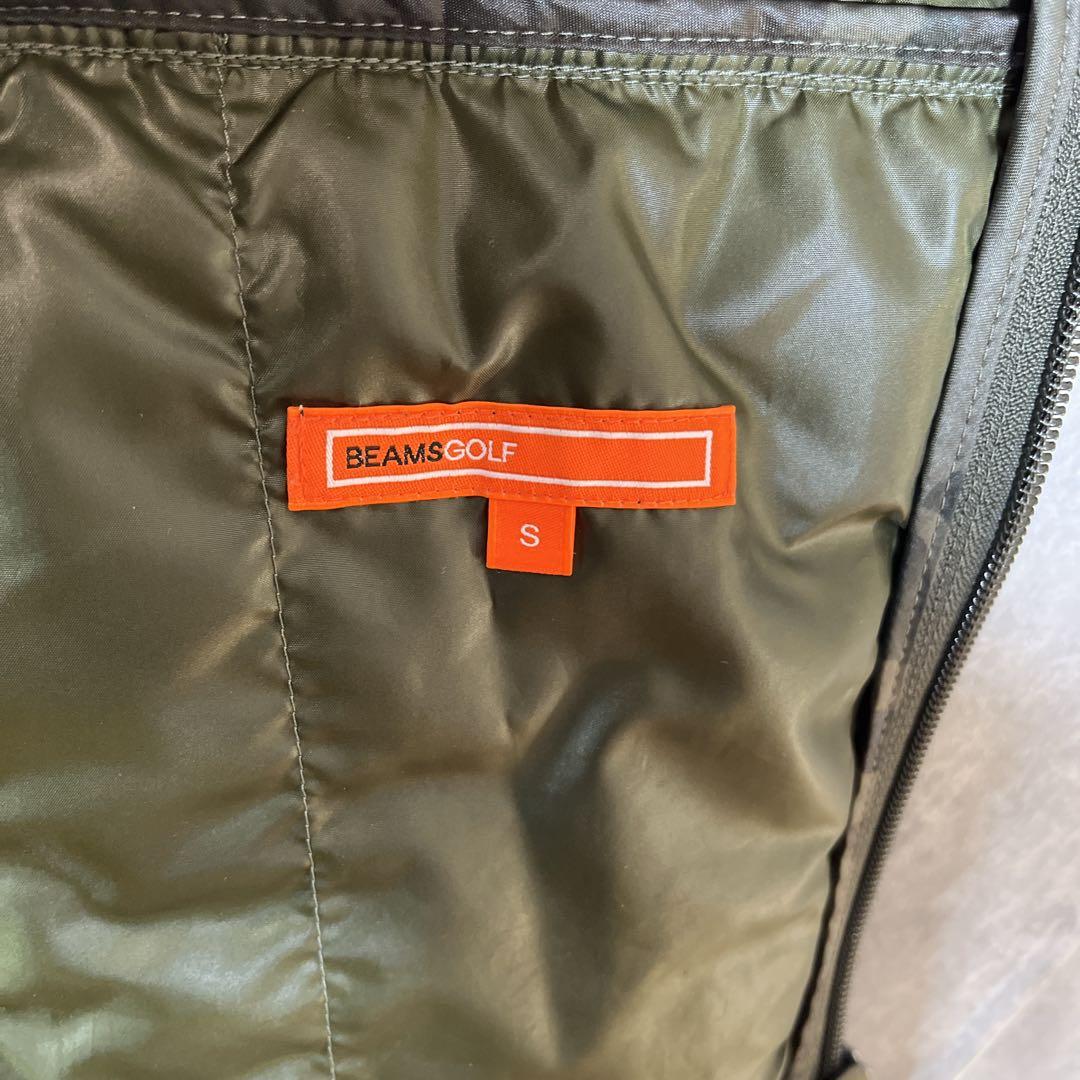 BEAMS GOLF ビームス ゴルフ 中綿 ジャケット カモフラ 切替 伸縮性