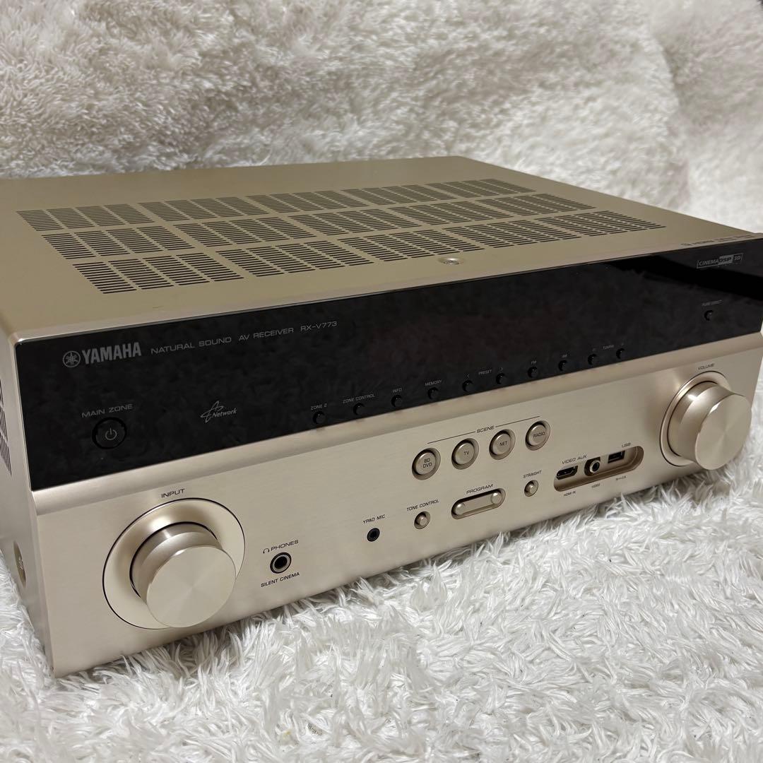 極美品】YAMAHA RX-V773 AVアンプ ゴールド - メルカリ
